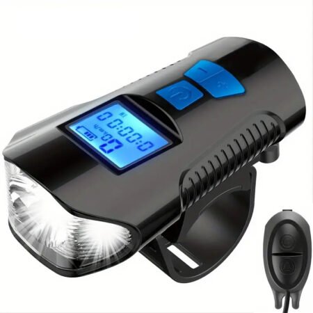 Bike Light with Speedometer and Odometer