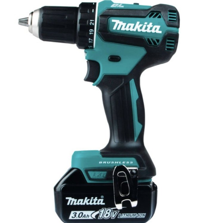 Factory Reconditioned Makita 18V LXT Brushless Lithium-Ion 1/2 in. Cordless Drill/ Impact Driver Combo Kit (3 Ah) - Image 3