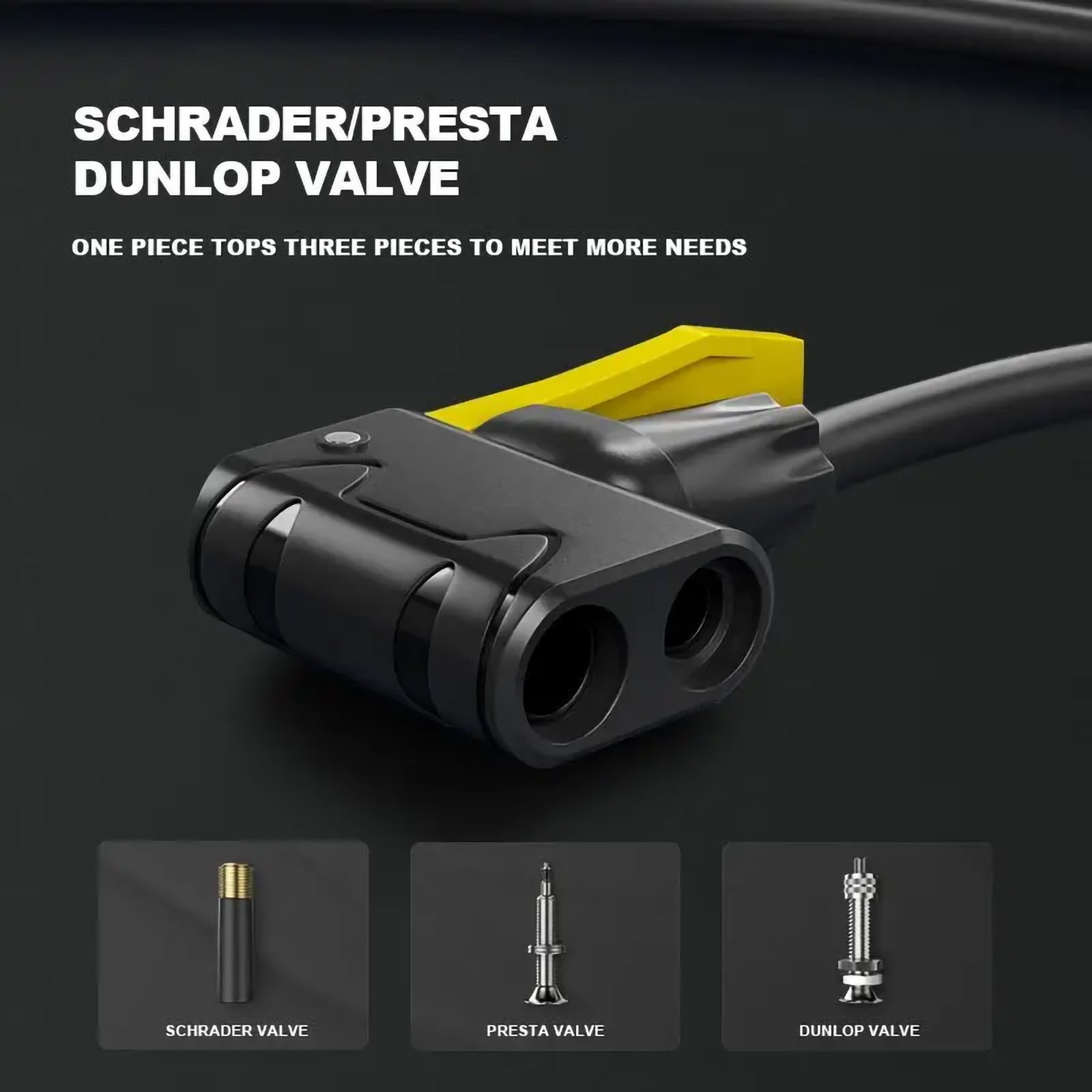 Compact & Portable Bike Foot Pump – MAX 150PSI With Gauge - Image 12