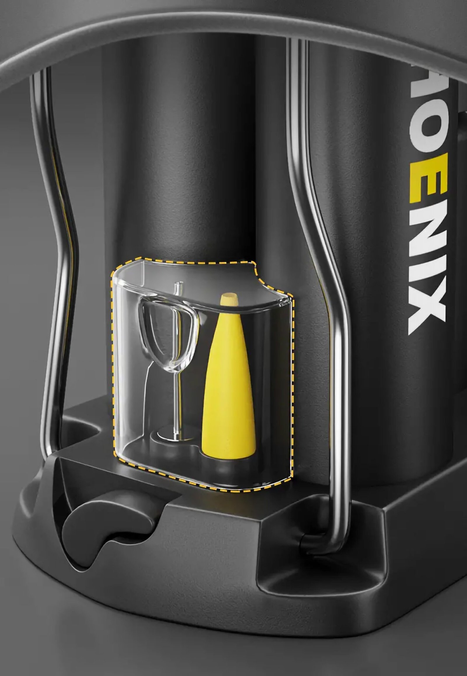 Compact & Portable Bike Foot Pump – MAX 150PSI With Gauge - Image 4