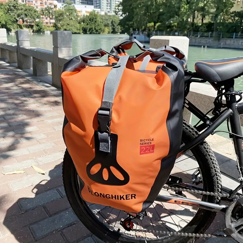 Bike Pannier Bag With Large Capacity, Bike Rack Bag - Image 4