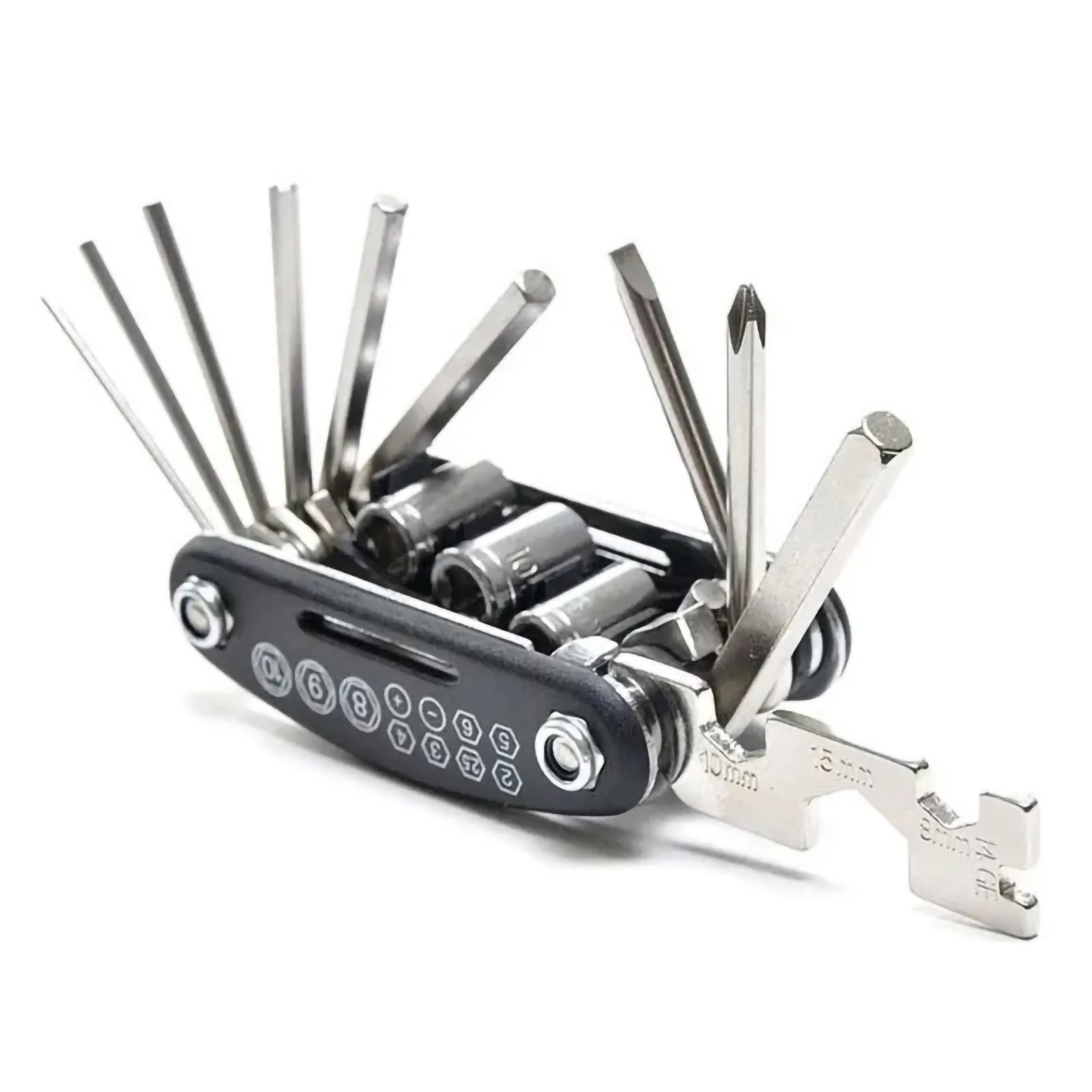 High-Carbon Steel Mountain Bike Repair Tool Kit - Image 5
