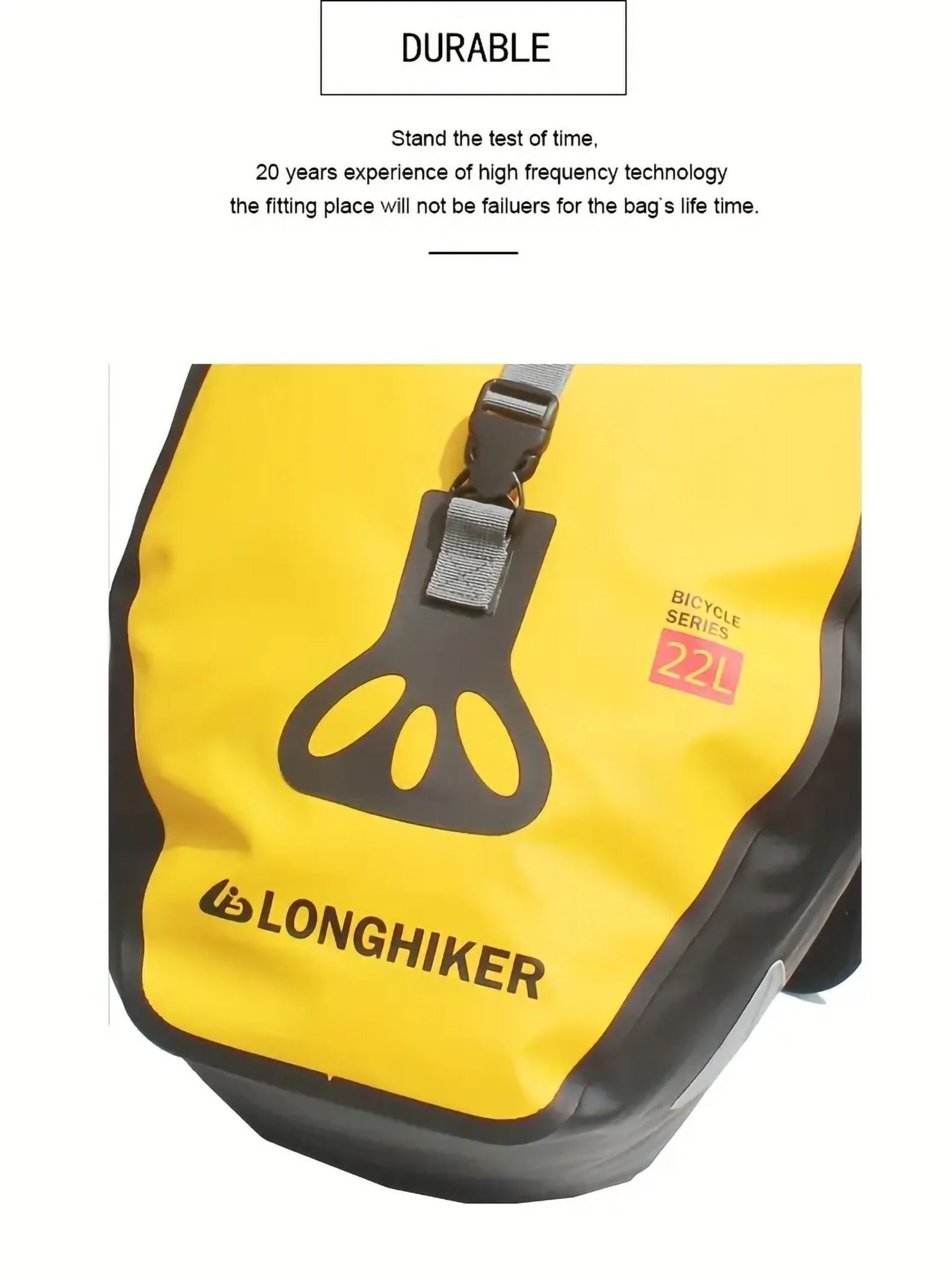Bike Pannier Bag With Large Capacity, Bike Rack Bag - Image 8